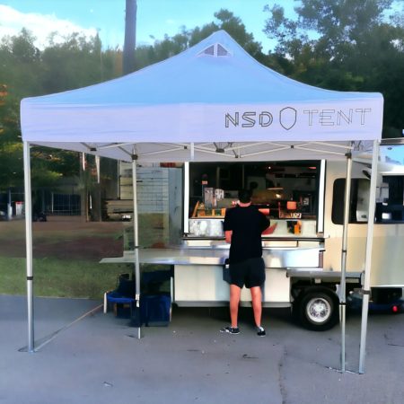 Barnum aluminium hexagonal 3x3m blanc + pack 3 murs